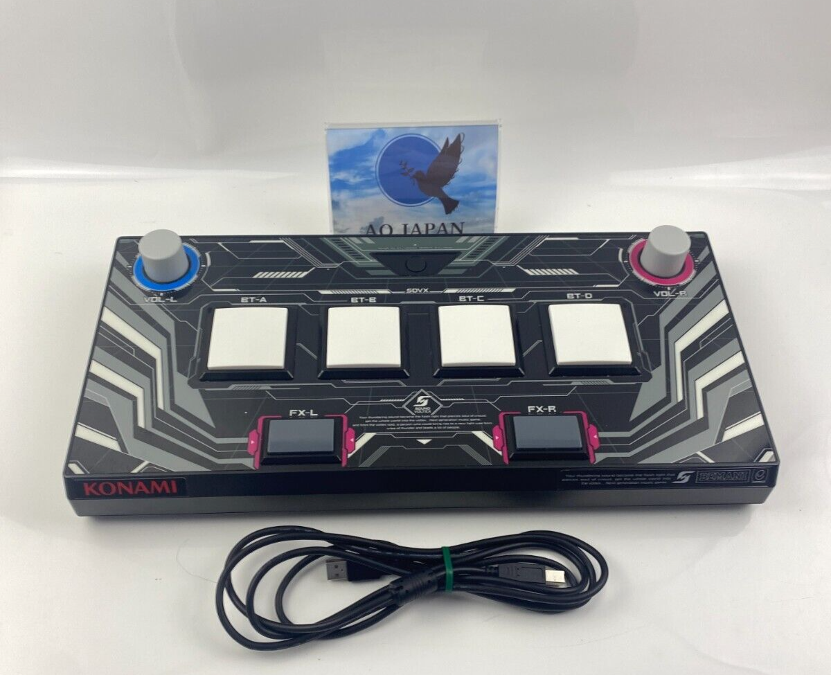 Konami SOUND VOLTEX CONSOLE NEMSYS Entry Model | For PC | Black