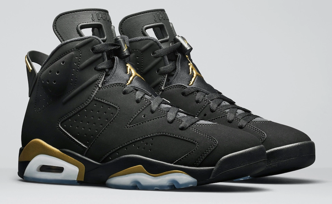 NEW Nike AIR JORDAN 6 VI RETRO DMP Defining Moments Black Gold