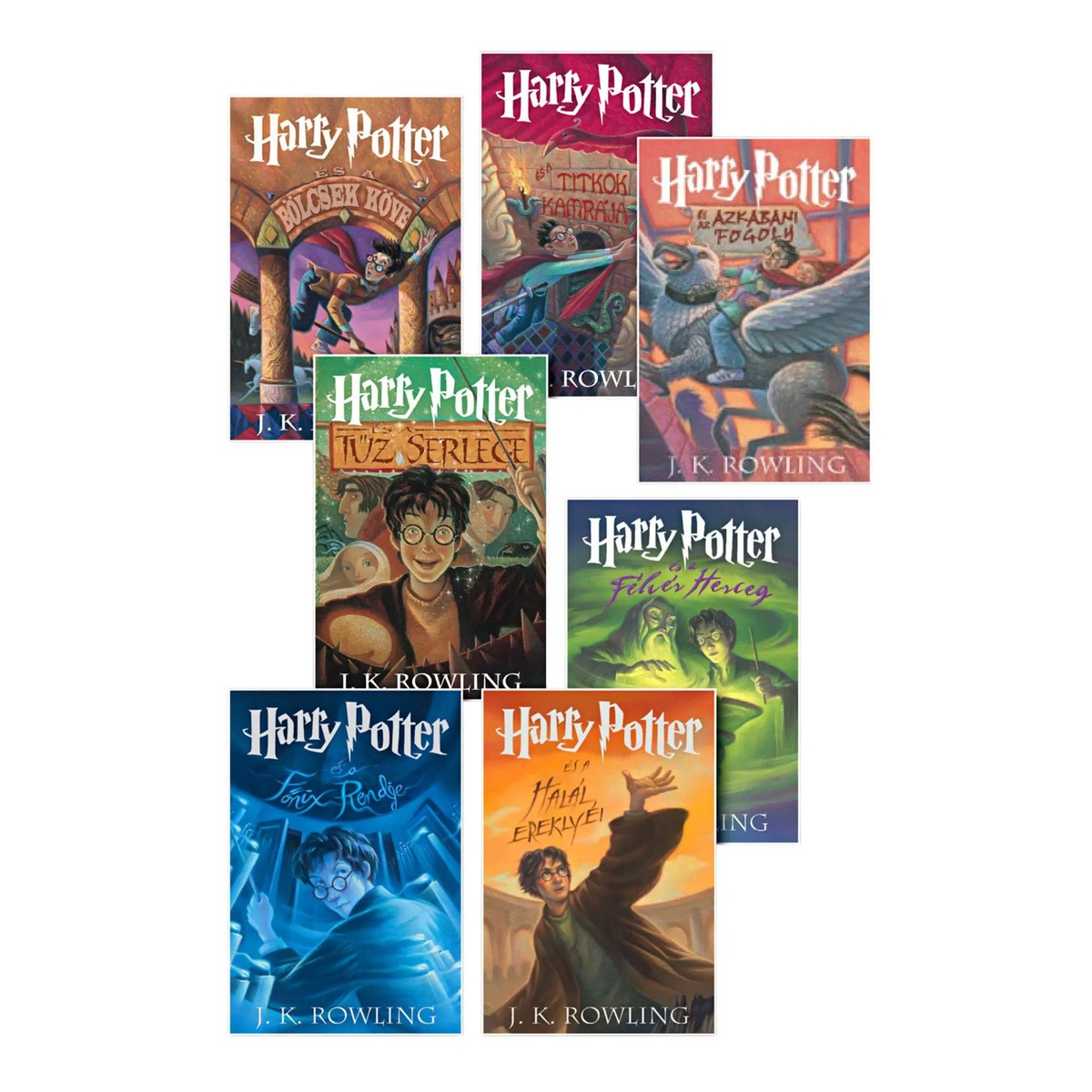 Harry Potter-The Complete 7 Books Collection by J.K. Rowling
