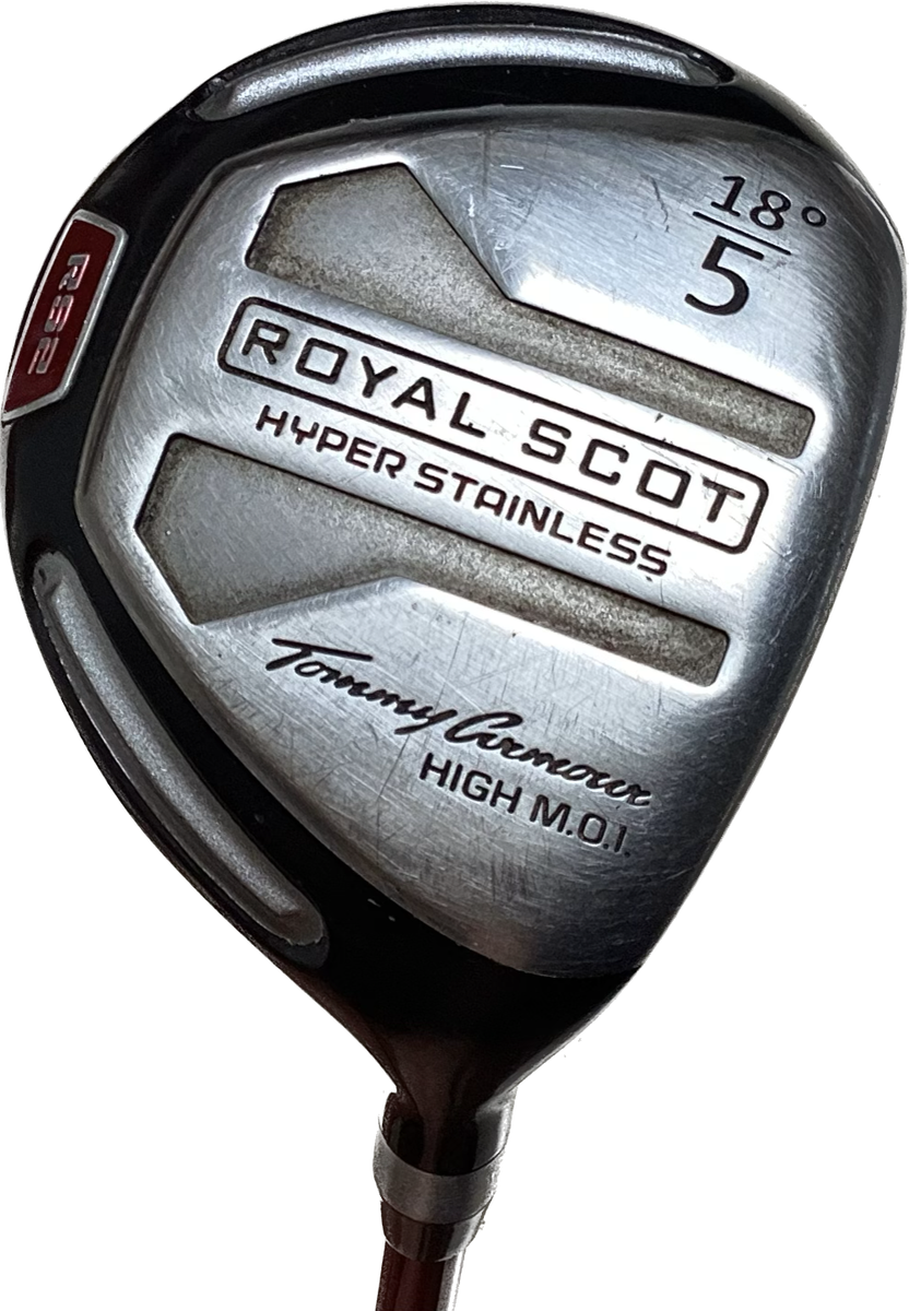 Tommy Armour Royal Scot Hyper Stainless 5 Wood 18* Graphite Shaft