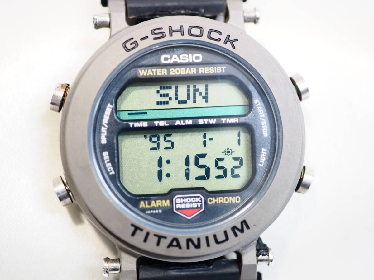 Casio G-SHOCK MRG-1 MR-G 200M Titanium Vintage Digital Watch | eBay