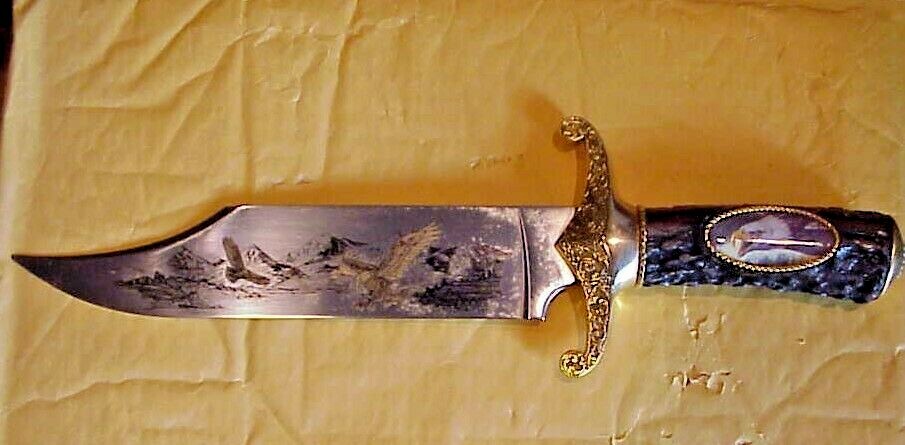 Franklin mint the American Eagle Bowie knife | eBay