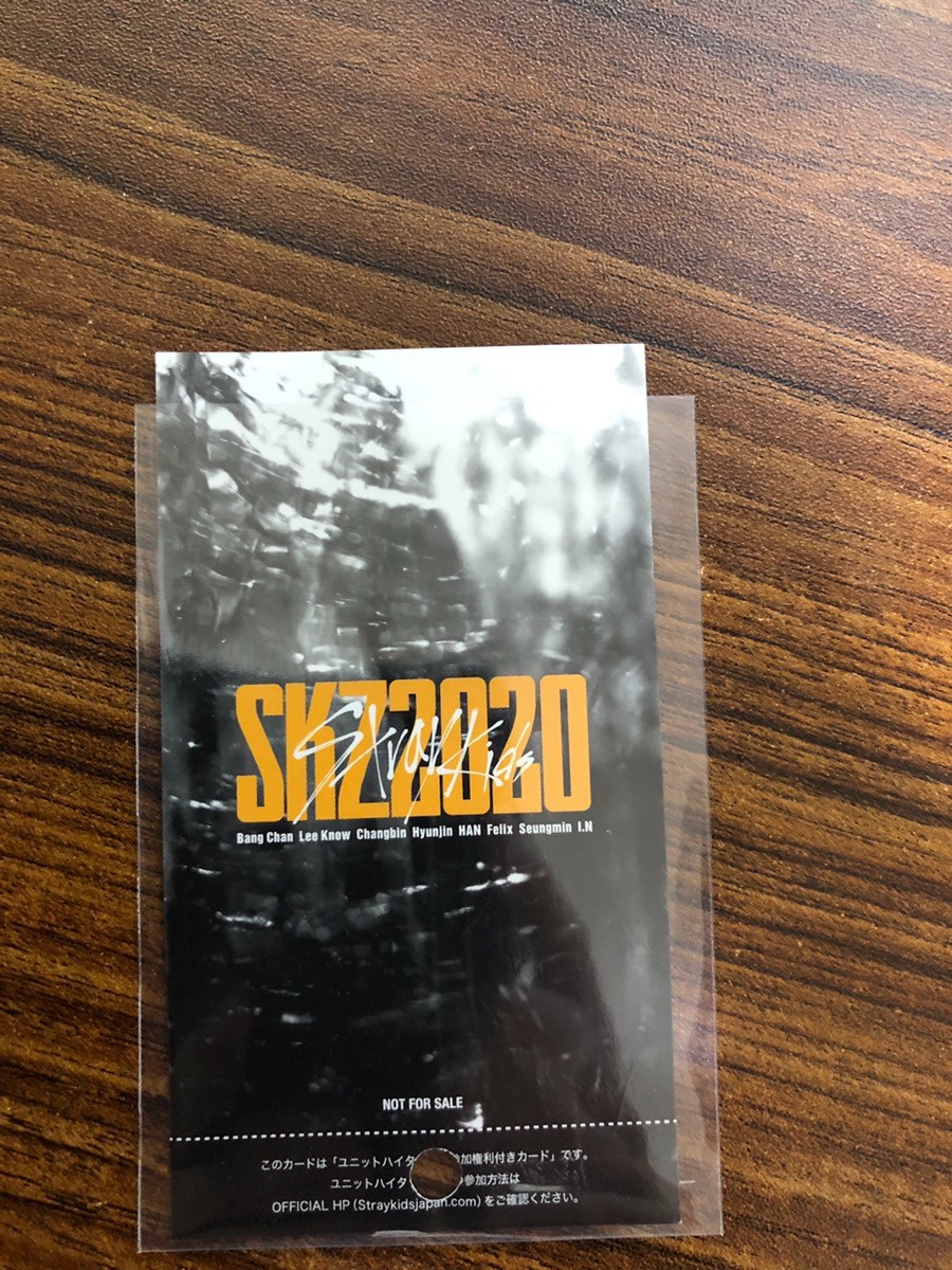 Stray Kids Lee Know & Han SKZ 2020 High five event Limited