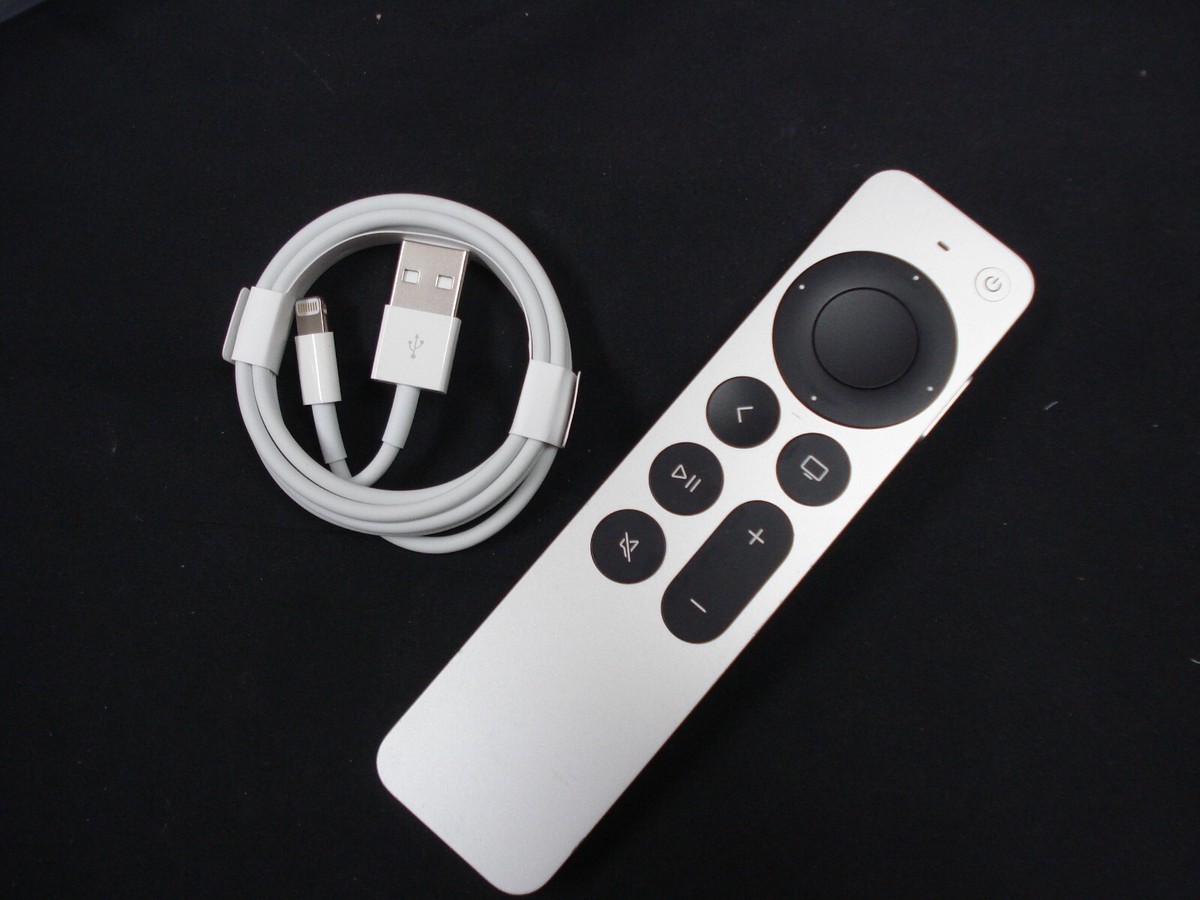Siri Remote 2nd Gen for Apple TV 4K/HD A2540 MJFN3Z/A + Lightning