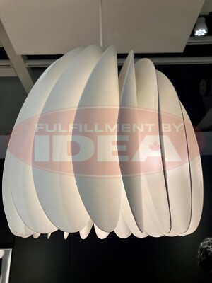 New IKEA SKYMNINGEN White Pendant Lamp 105.283.60 | eBay