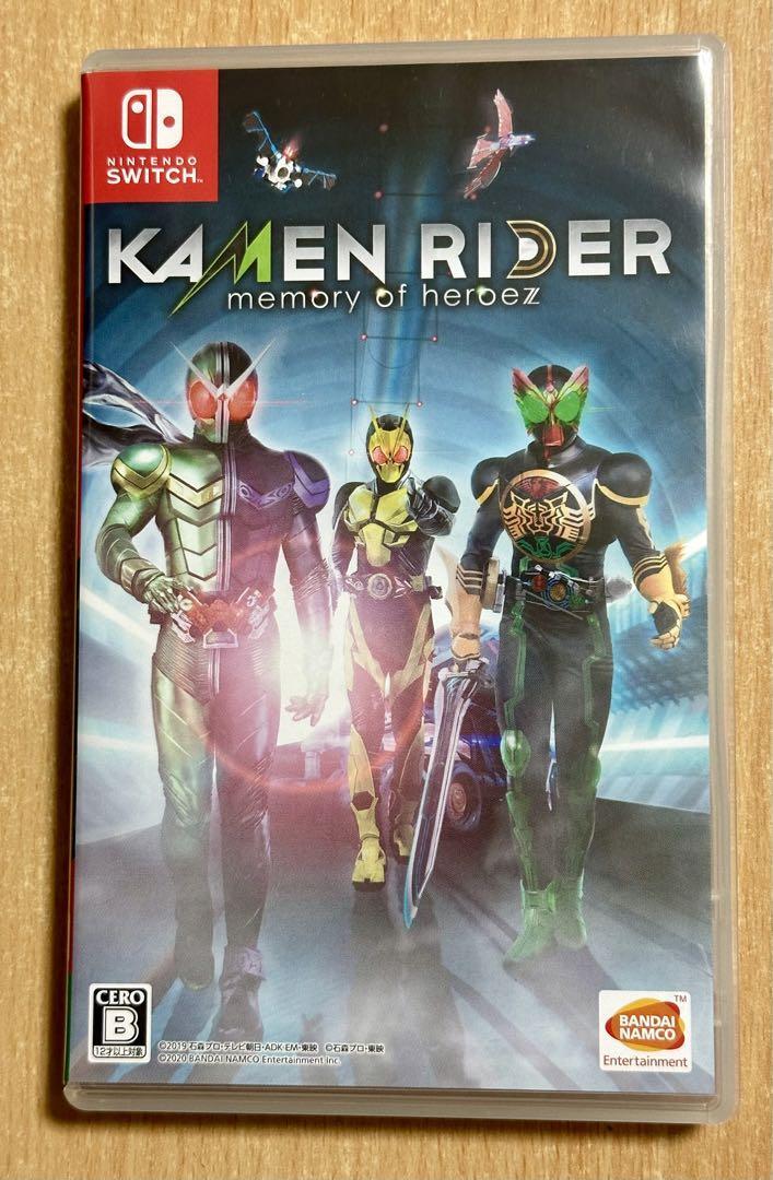 Nintendo Switch Kamen Rider Memory of Heroez Japanese game With