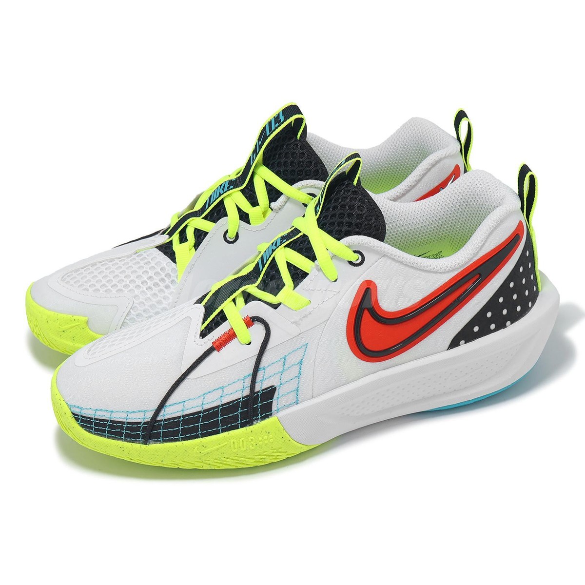 Nike G.T. Cut 3 SE GS White Obsidian Picante Red Kid Youth