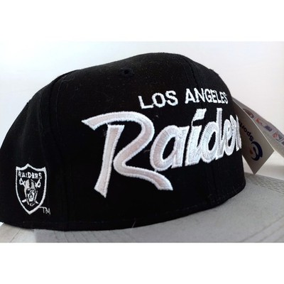 Los Angeles Raiders 90s SCRIPT Dline Sports Specialties snapback