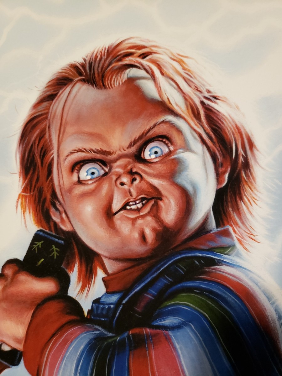 Chucky Child's Play 11x14 Original Print # 28 of 100 by Jason
