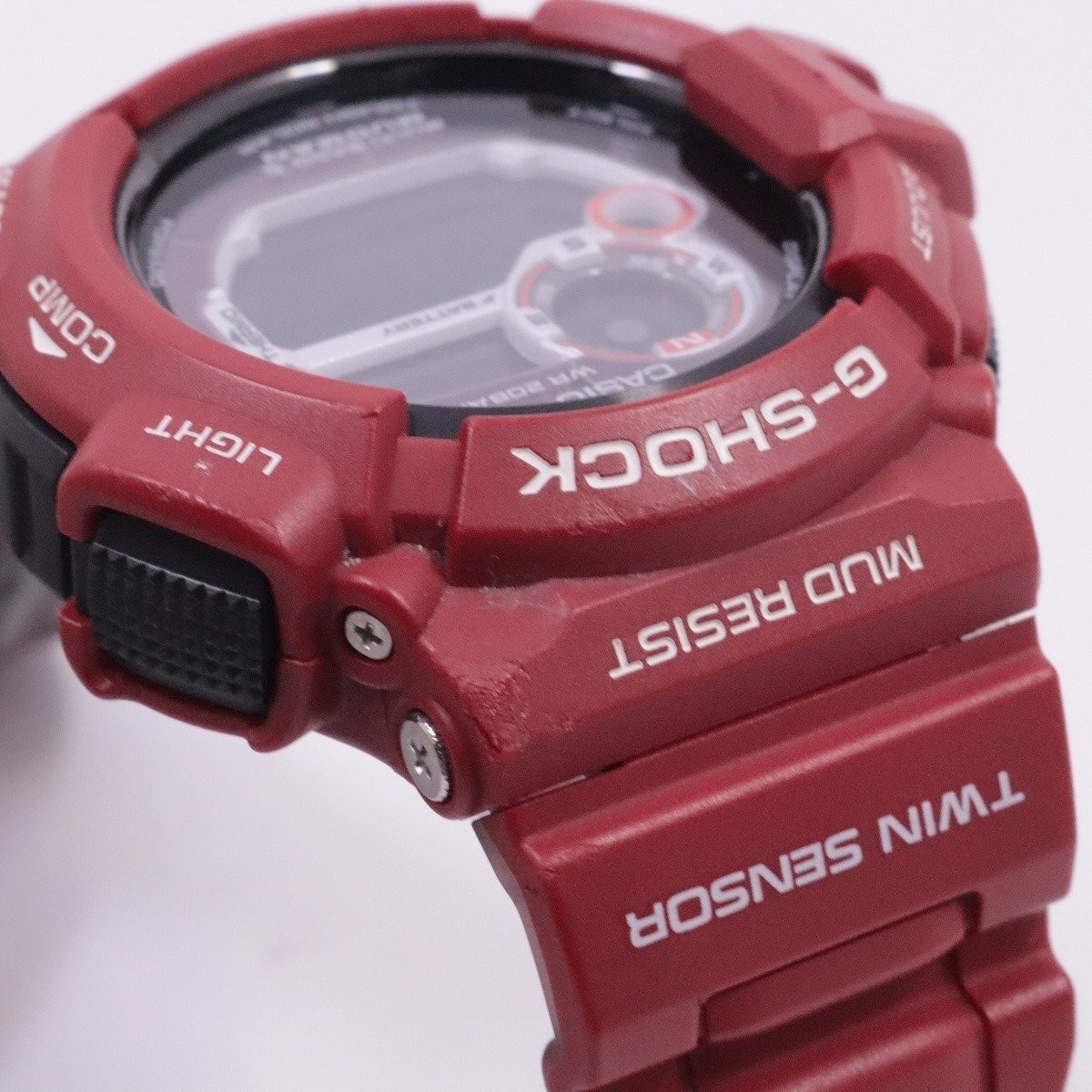 Casio G-Shock Mudman GW-9300RD-4JF Rescue Red Black White Solar