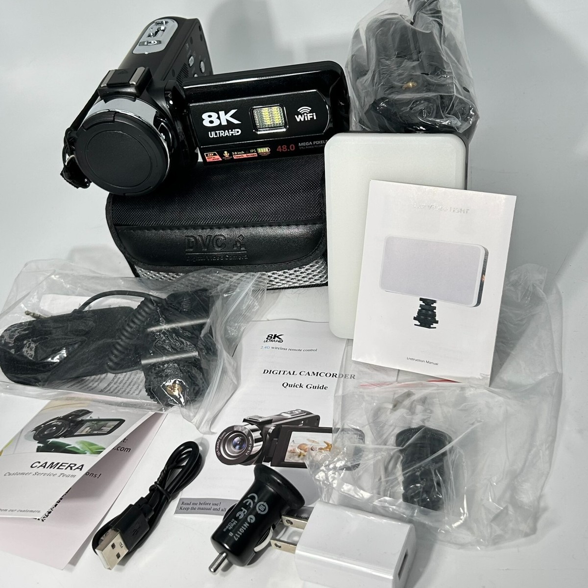 8K Ultra HD 48.0MP 18x Digital Video Camera Camcorder DVC