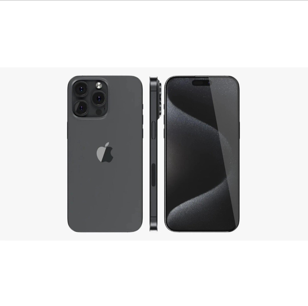 Apple iPhone 15 Pro Max - 256 GB - Black Titanium (Unlocked) for