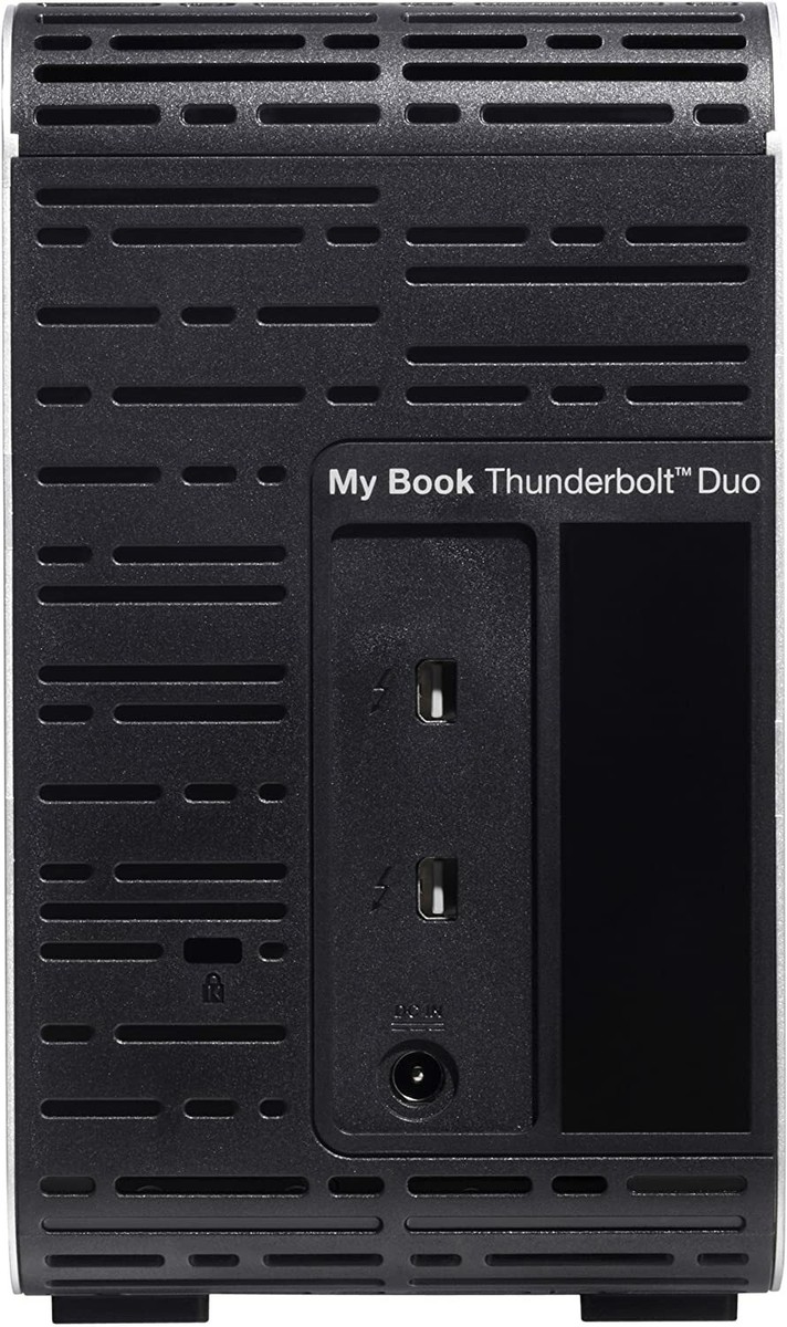 WD My Book 4TB RAID Thunderbolt Duo Dual-Drive External Hard Drive