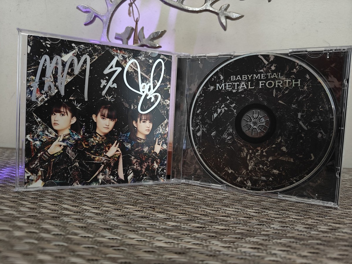Babymetal SIGNED CD Metal Forth AUTOGRAPHED | eBay