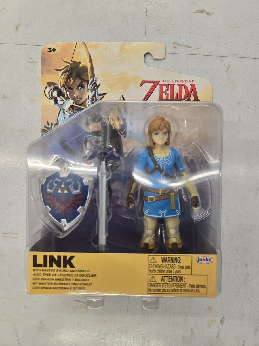 Jakks Pacific Legend of Zelda: Link w/ Master Sword & Hylian
