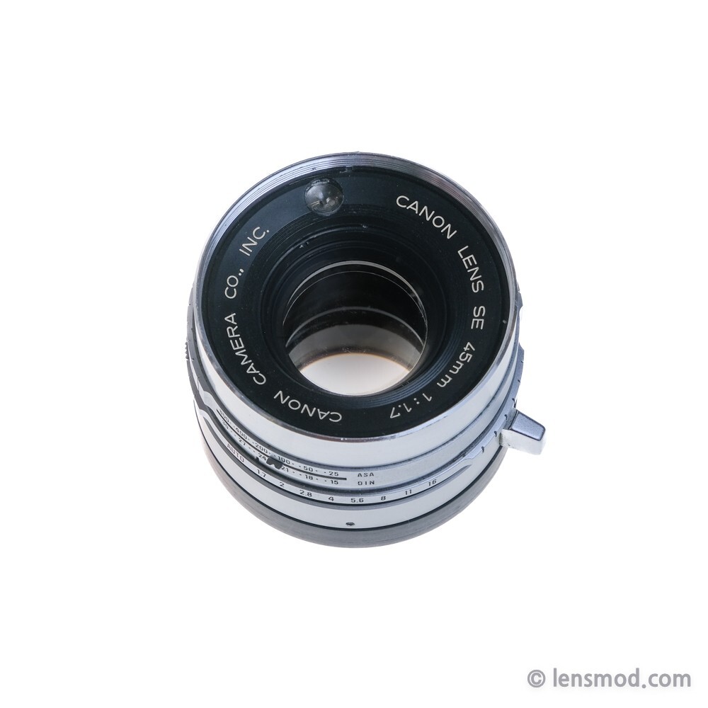 Canon Canonet QL17 45mm F1.7 Modified(Conv'd) Classic Lens for