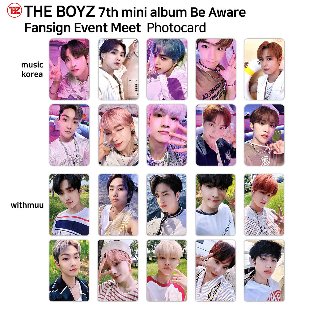The Boyz 7th Mini Album Be Aware Fan Sign Event Music Korea