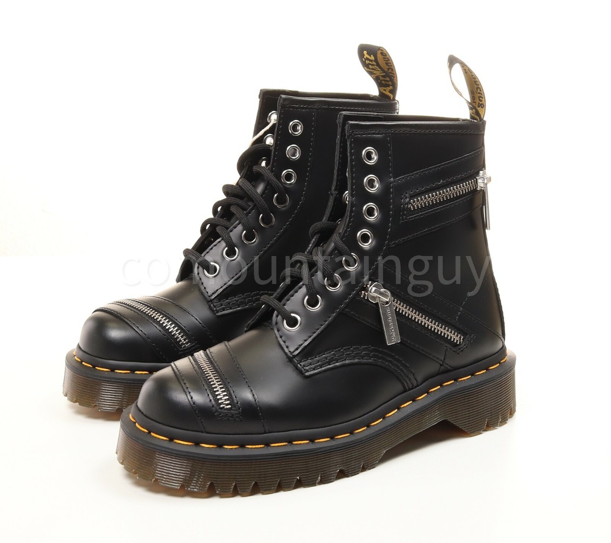 Dr. Martens Bex Zip Boots women's black sz 5 | eBay