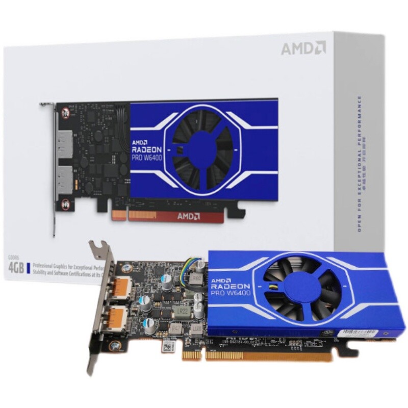 AMD Radeon Pro W6400 W 6400 Graphic Card - 4 GB GDDR6 | eBay