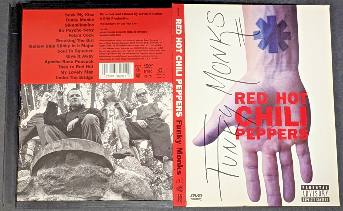 Red Hot Chili Peppers, The - Funky Monks (DVD, 2000) for sale