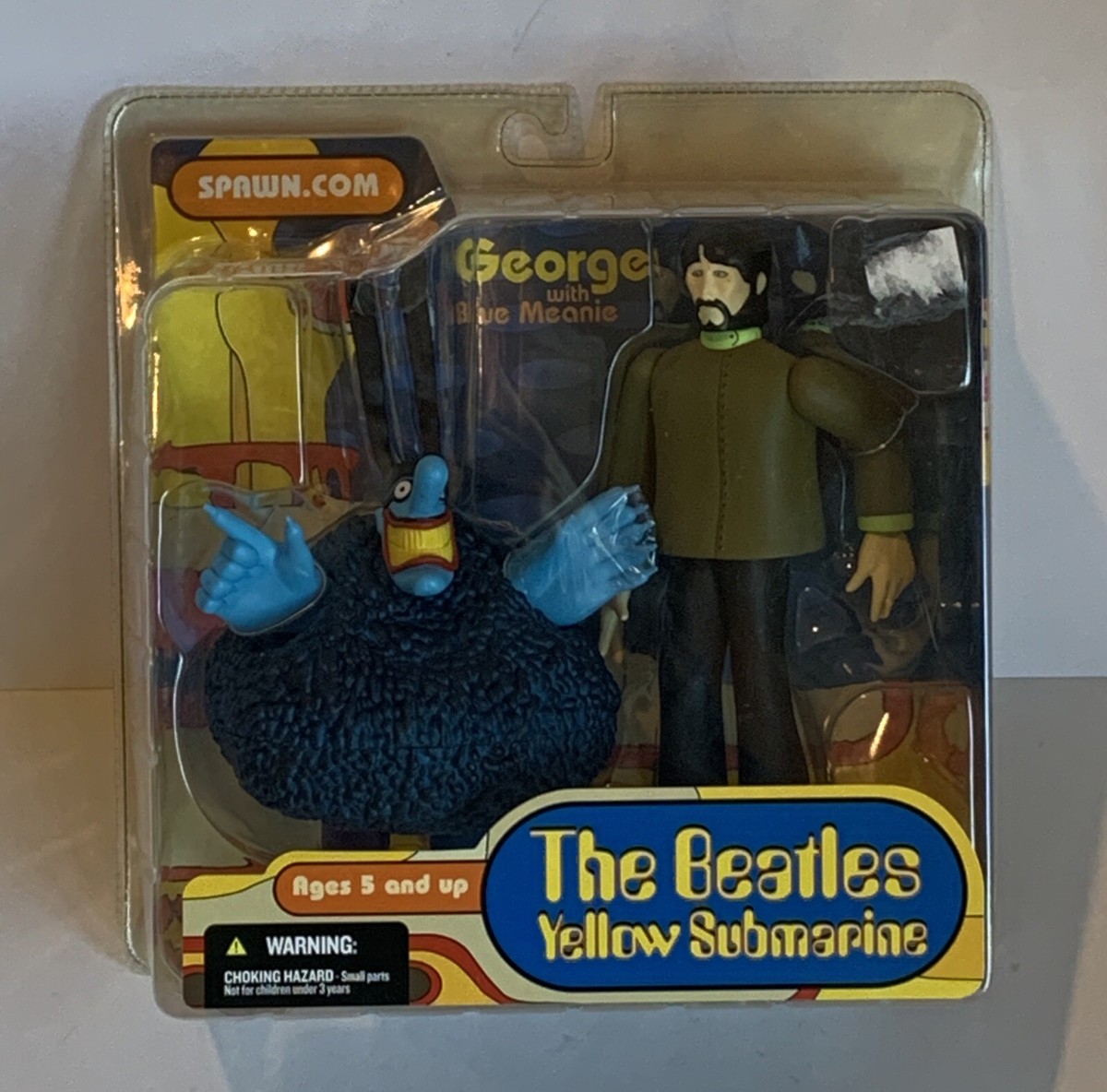 The Beatles Yellow Submarine - GEORGE with Blue Meanie Action