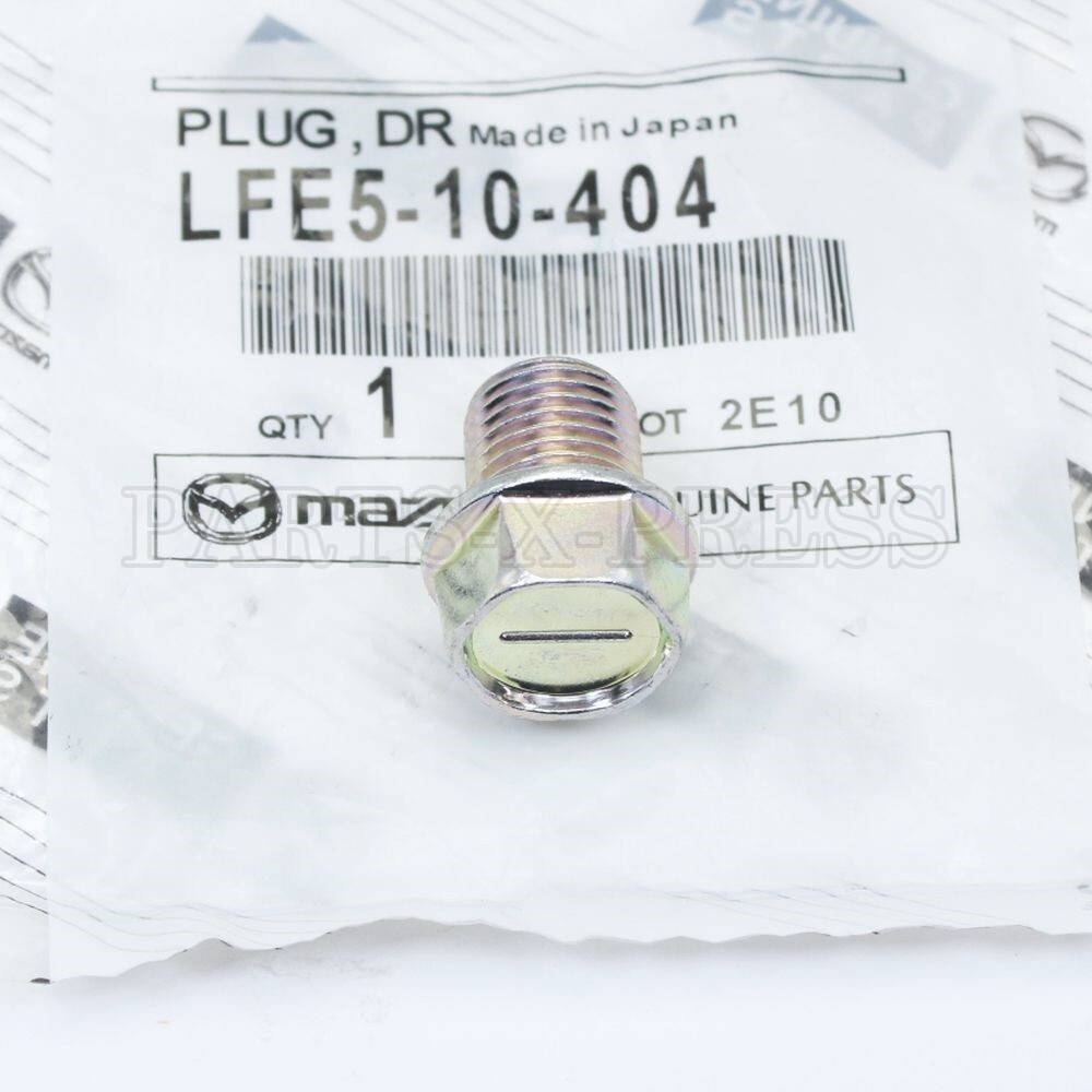 GENUINE OEM MAZDA 3 5 CX-7 MX-5 MIATA OIL PAN DRAIN PLUG LFE5-10