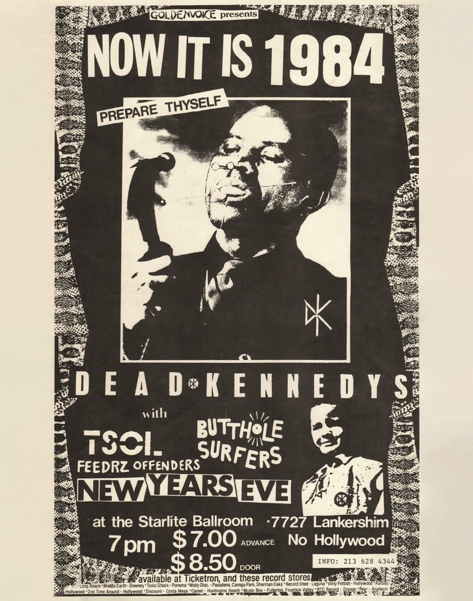Dead Kennedys 1984 Punk Reprint 13