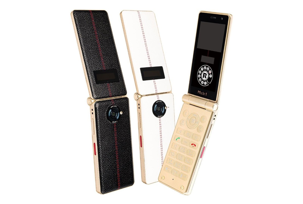 FREETEL MODE1 RETRO II ANDROID FLIP PHONE UNLOCKED NEW JAPAN WHITE