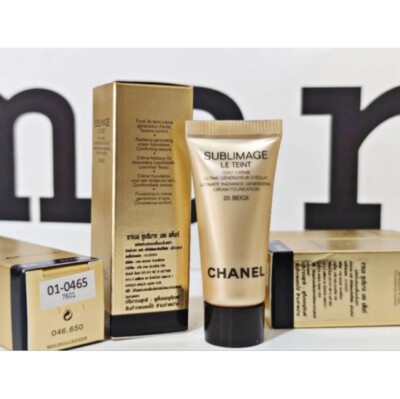 CHANEL SUBLIMAGE LE TEINT Foundation Cream 20 BEIGE Ultimate
