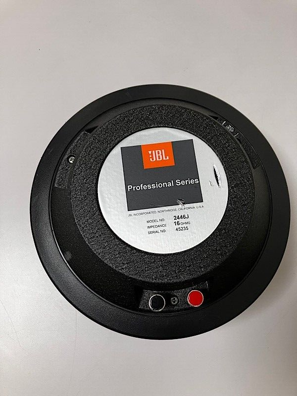 JBL 2446J High Frequency Compression Driver 16 OHM Fully Working