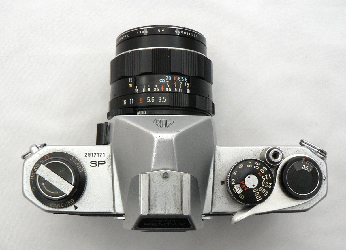 Pentax Spotmatic SP 35mm Camera & SMC Takumar 28mm F3.5 Lens *FILM
