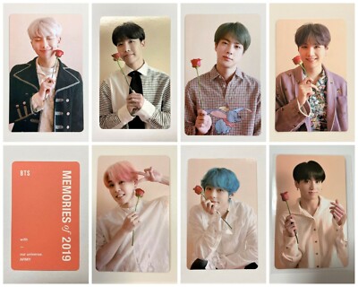 BTS Bangtan Memories of 2019 DVD Limited Official Photocard Photo