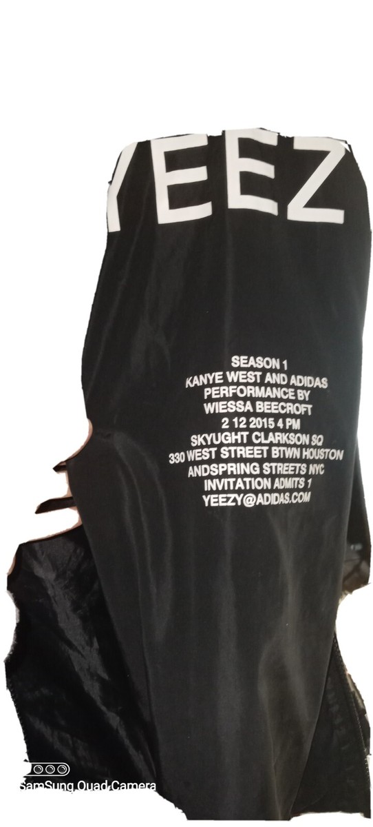 ADIDAS Y3 KANYE WEST YEEZUS TOUR S1 WINDBREAKER HOODIE | eBay