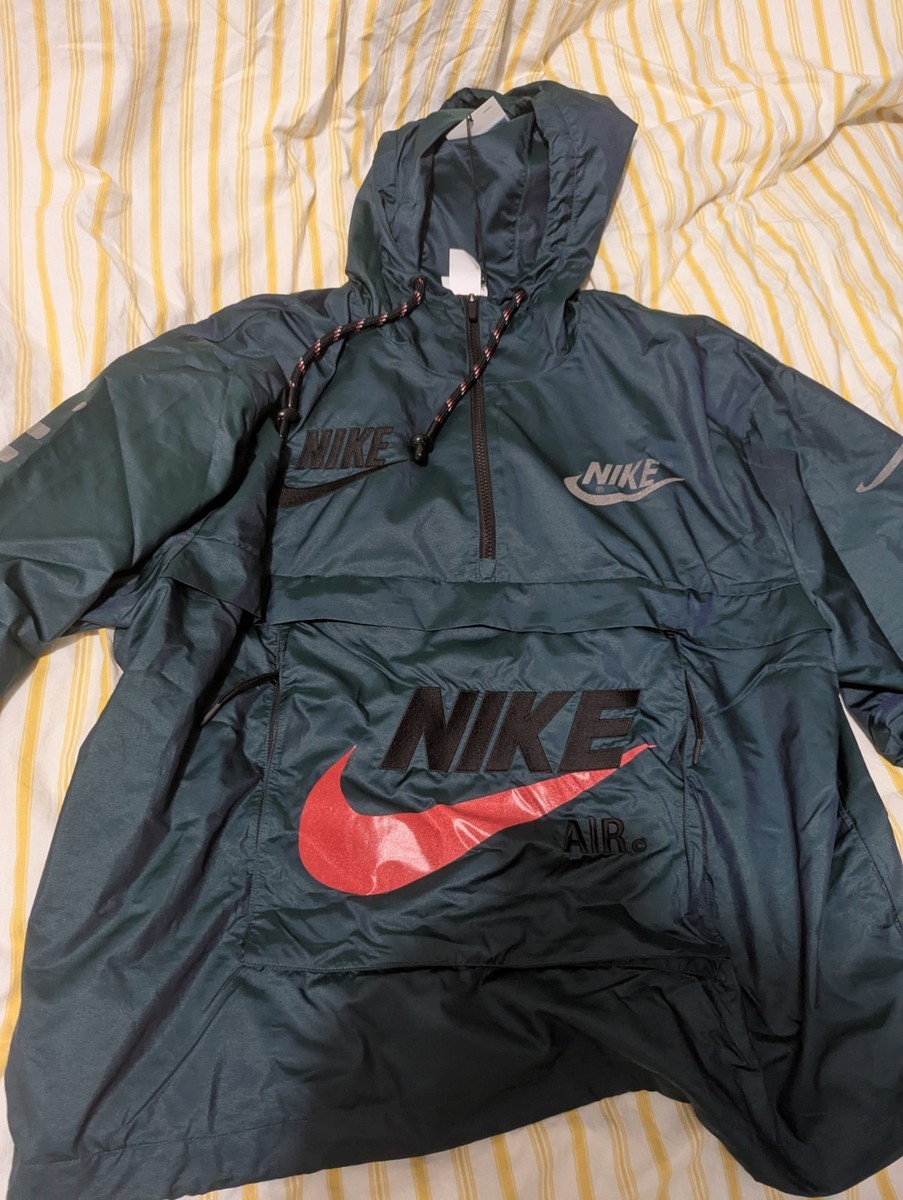 Nike x Cactus Plant Flea Market CPFM Anorak Teal Half Zip Jacket