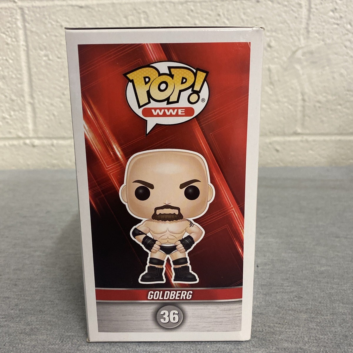 Bill Goldberg #36 Funko Pop WWE Signed PSA | eBay