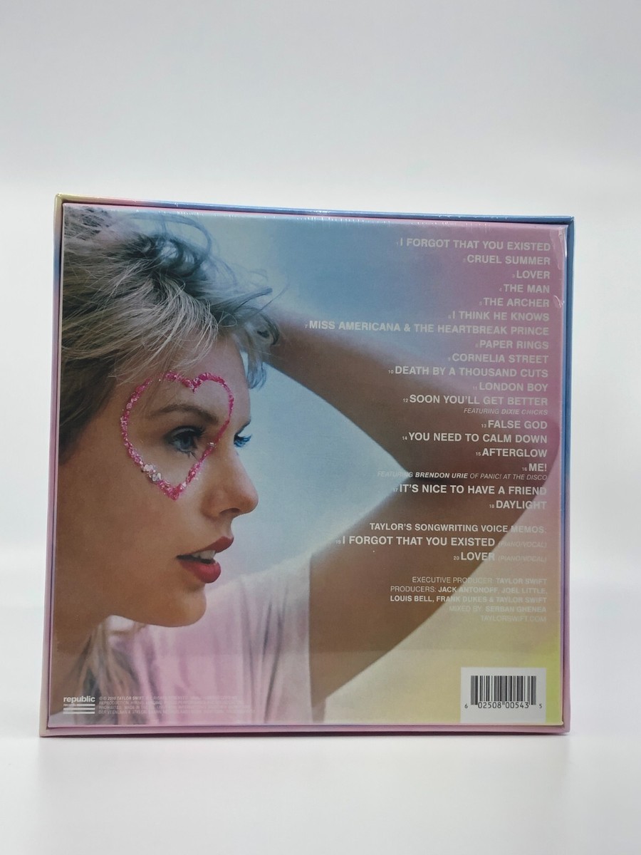 Taylor Swift Lover CD Deluxe Box Set New Sealed 602508005435| eBay