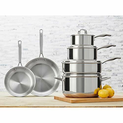 JA Henckels International 10-piece 3-ply Stainless Steel Cookware