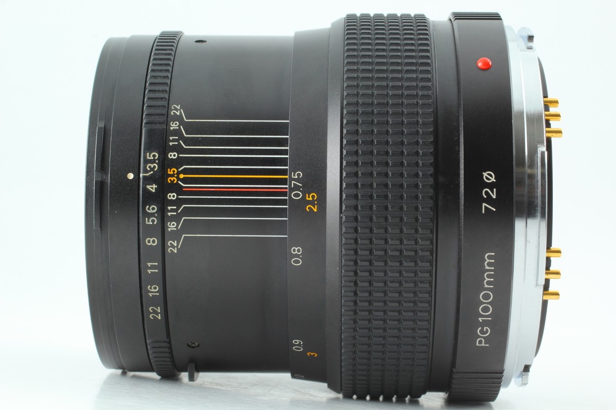 フィルムカメラ ZENZA BRONICA ZENZANON-PG 100mm F3.5 GS-1+PG 100mm