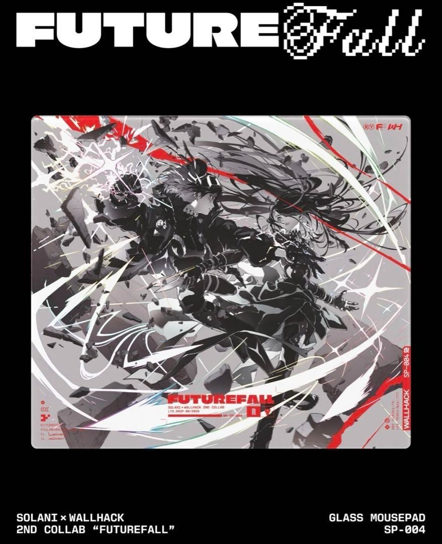 WALLHACK Skyped SP-004 Limited Edition Futurefall Glass Gaming