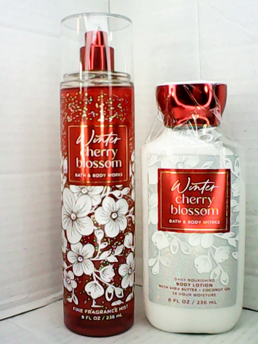 Bath & Body Works Winter Cherry Blossom Fragrance Mist Spray