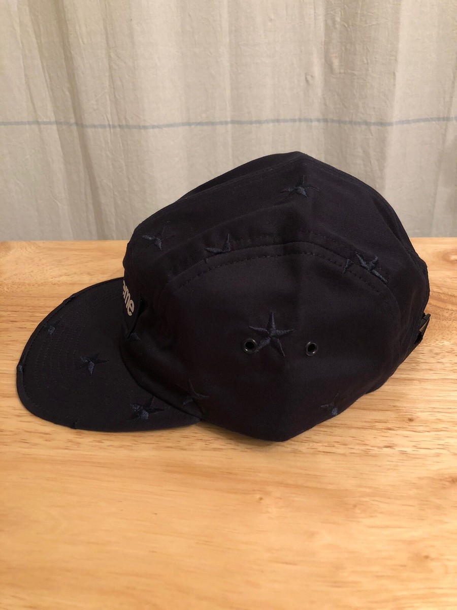 Supreme Stars Camp Cap 5 Panel Hat Navy FW13 NWOT | eBay