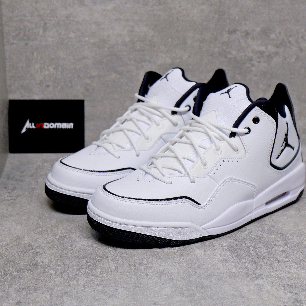 Level SS/New - Jordan Courtside 23 White Black - AR1000-100 Men's