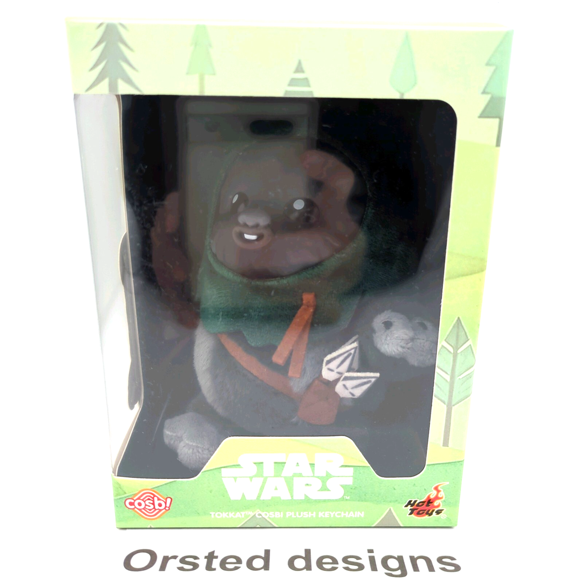 Hot Toys Cosbi Ewoks Tokkat Plush Keychain Star Wars Celebration