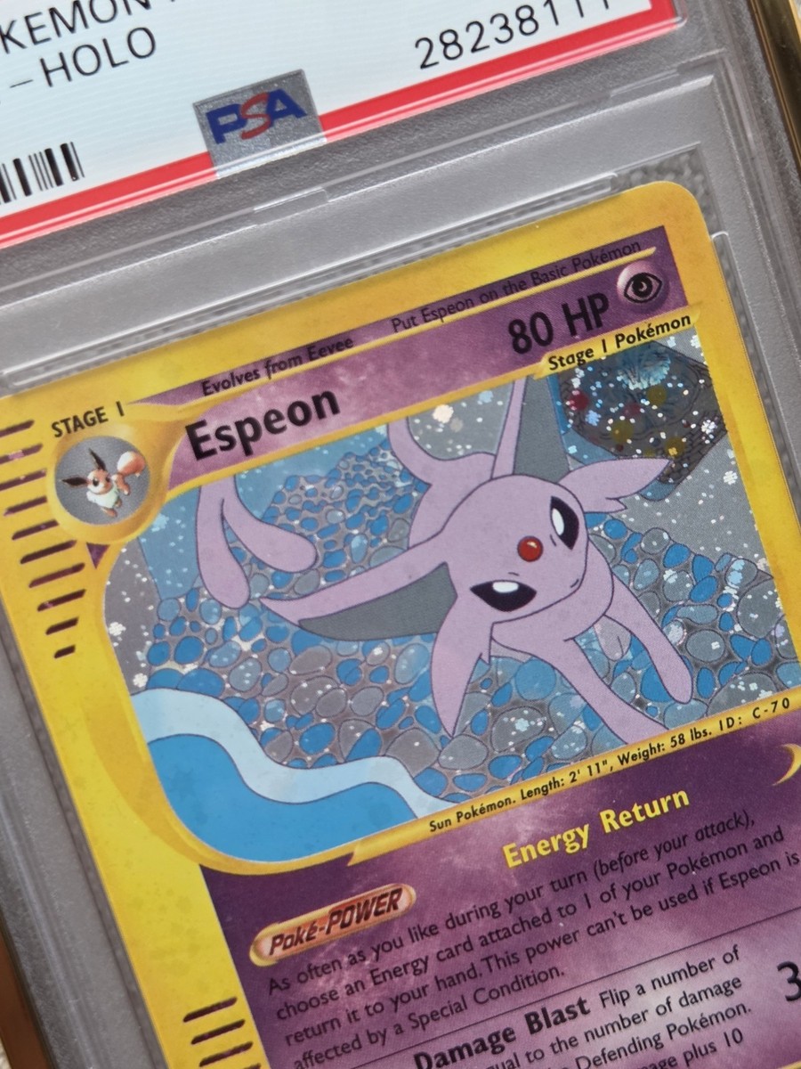2003 Pokemon Aquapolis Espeon Holo #H9 PSA 10 | eBay