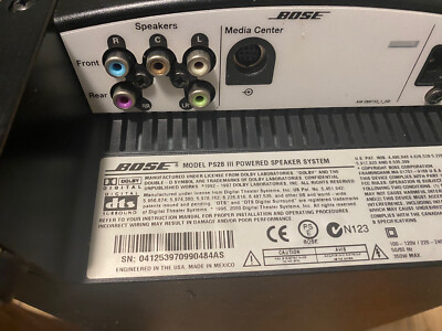 Bose Lifestyle 28 Series lll Home Entertainment System Subwoofer