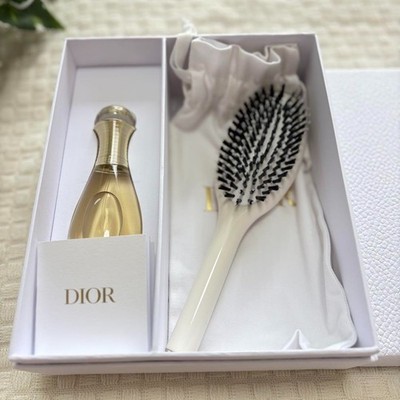Dior J'adore Hairbrush and Drawstring Bag Platinum Member Birthday