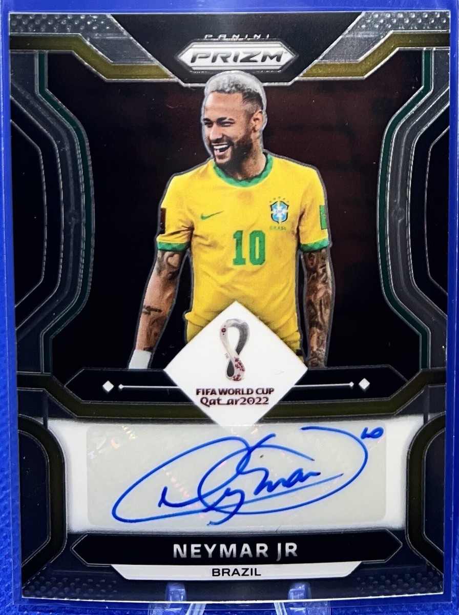 2022 Panini Prizm FIFA World Cup Qatar Neymar Jr Brazil Auto SP | eBay