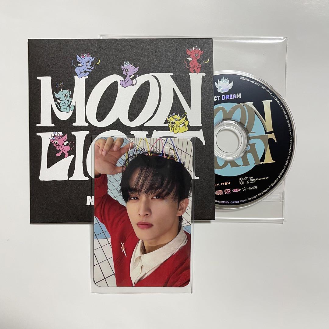 NCT DREAM JAPAN 2nd SINGLE Moonlight 8cm ver. CD PHOTO CARD