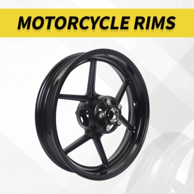 Ninja ZX-6R 05-24 17x3.5 Front Wheel Rim Gloss Black for Kawasaki