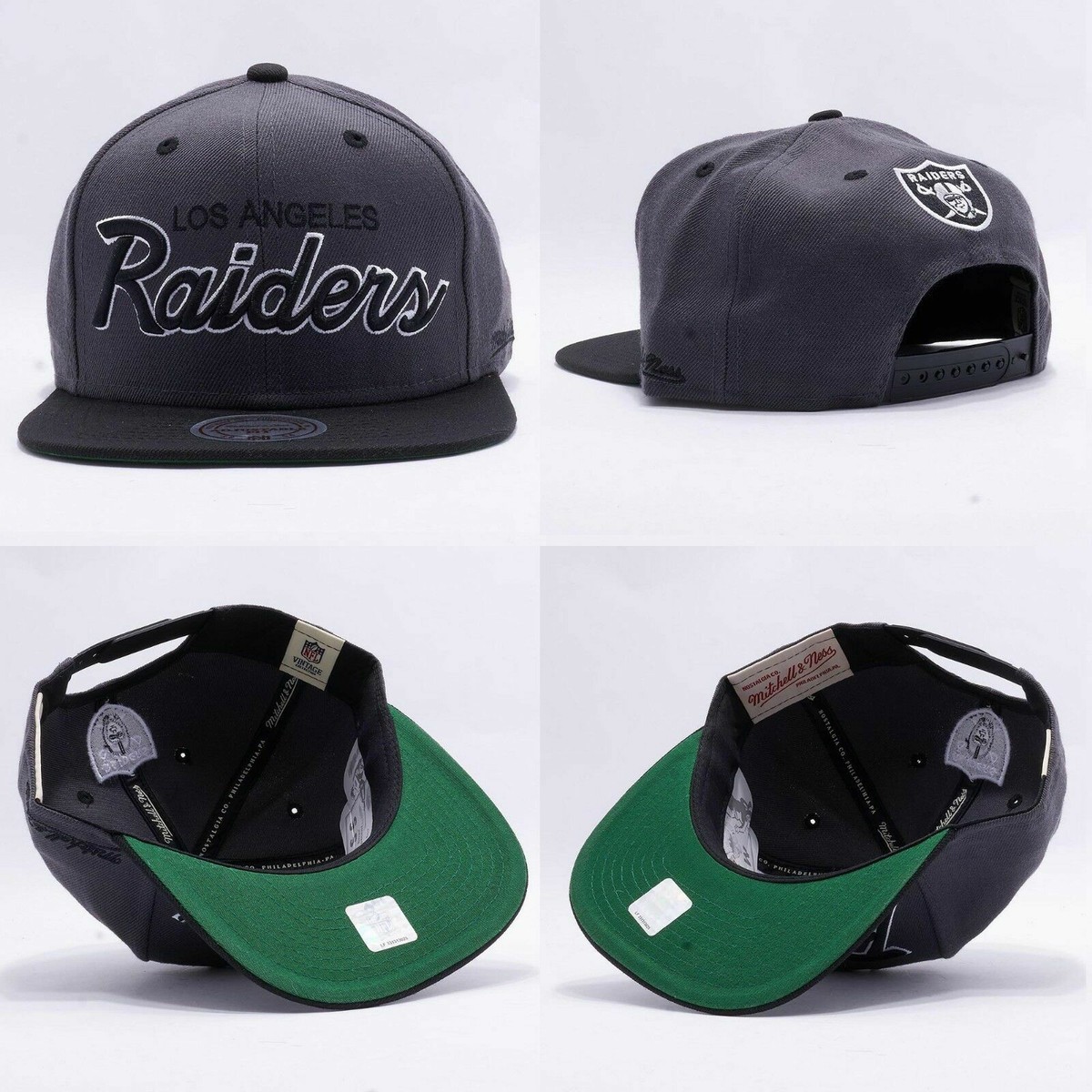 Los Angeles Raiders LA RAI Vintage Script N.W.A Snapback NFL Cap